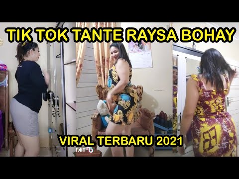 KUMPULAN VIDEO TIK TOK TANTE RAYSA TERBRU 2021