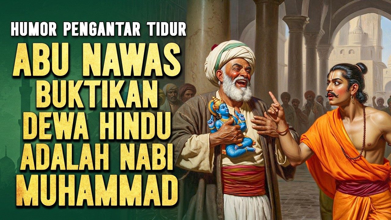 ABU NAWAS BUKTIKAN DEWA HINDU ADALAH NABI MUHAMMAD DALAM ISLAM || CERITA LUCU PENGANTAR TIDUR