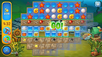 Fishdom level 747 Gameplay (iOS Android)