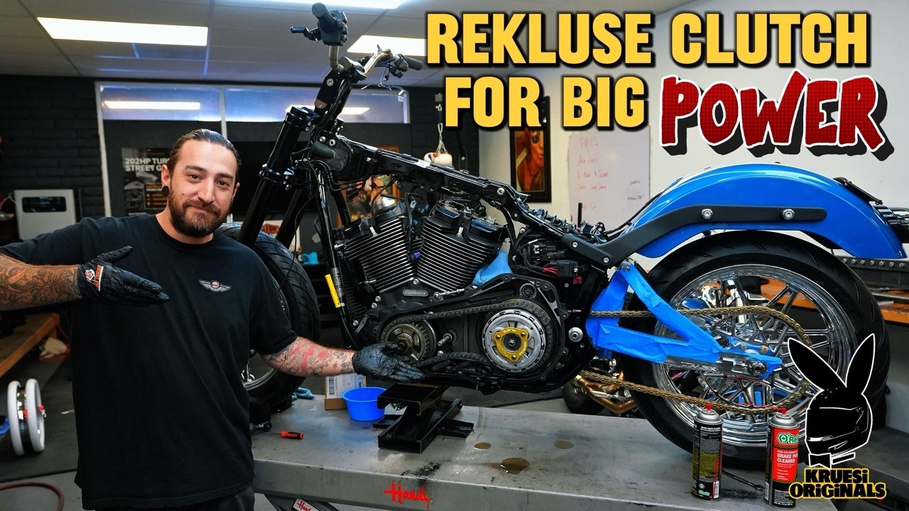 Rekluse Clutch Swap on a Harley Davidson