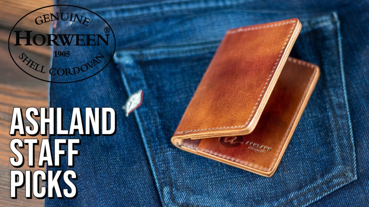 Ashland - Men's Handmade Leather Wallets - Horween Shell Cordovan