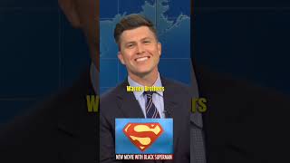 Black superman.... #snl #colinjost #comedy #laugh #viral #humor #comedycentral