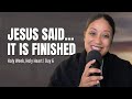 “It Is Finished” | What Jesus Meant on the Cross ✝️ Holy Week Devotional