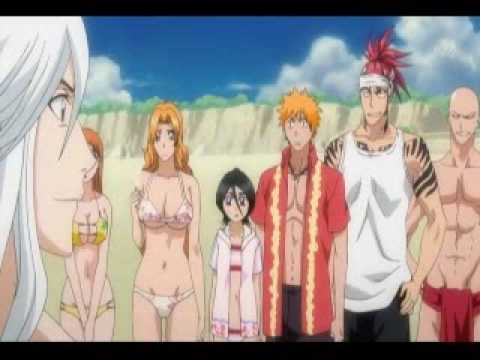 Ichigo and the gang decide to go to the beach because that faggot Byakuya destroys the only pool they have!!! SONGS: Bleach Intro - TTM Productions Shark Pussy - TTM Productions Welcome to the After Life - TTM Productions All the back ground music was also done by TTM Productions