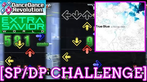 【DDR 2014】 True Blue / dj TAKA feat.AiMEE [SP/DP CHALLENGE] 譜面確認 Play