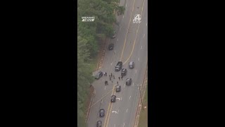 Man found dead inside car after gunshots, crash