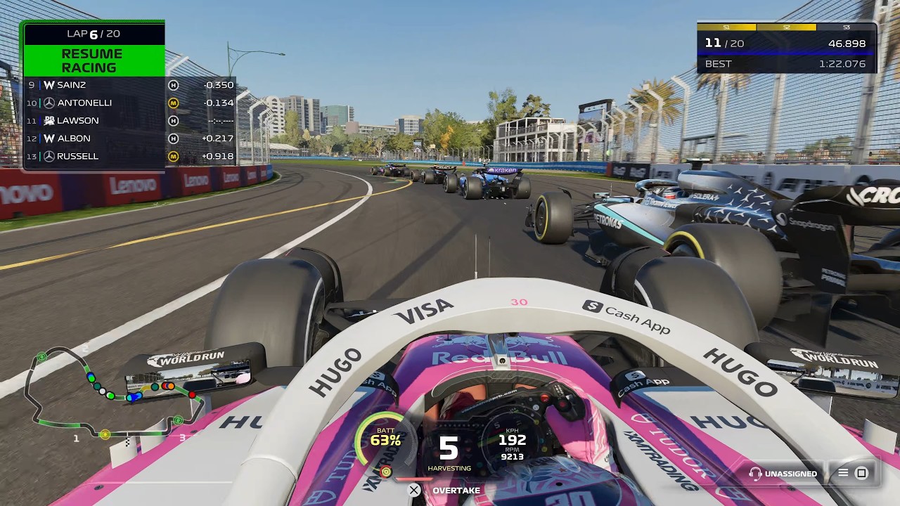 F1 25 | Melbourne | Racing Bull VCARB 02 | Lawson