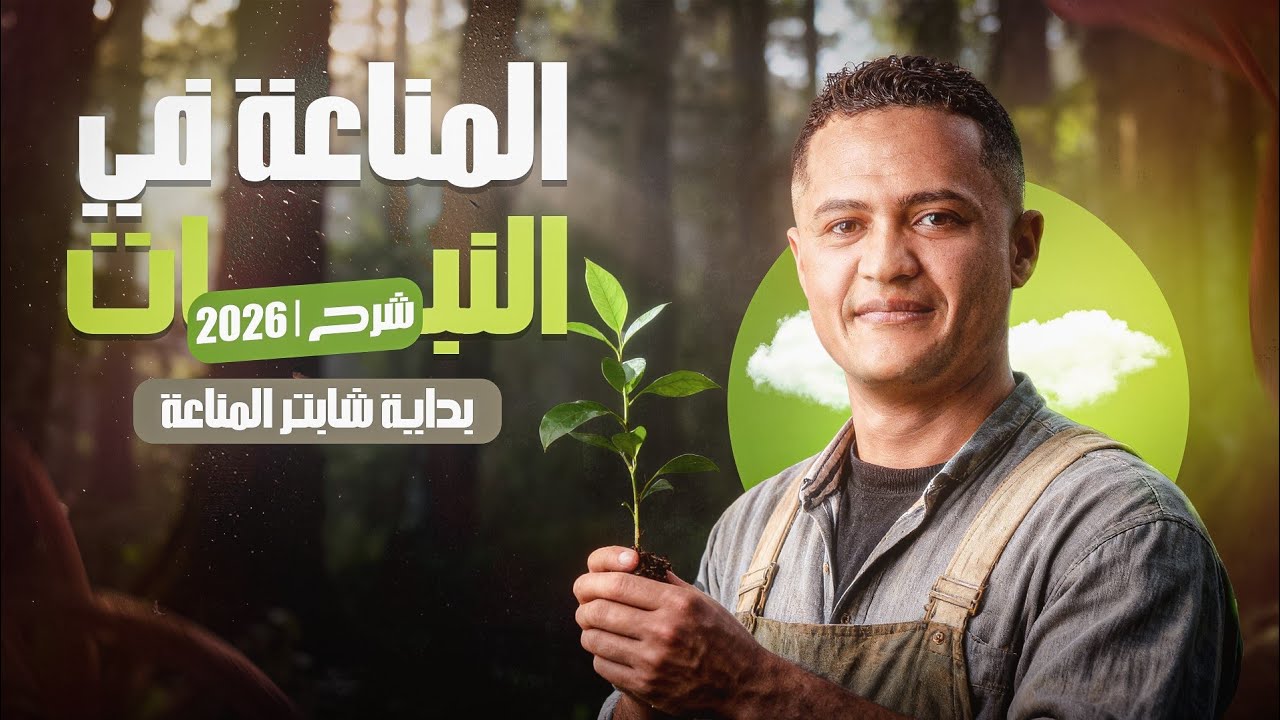 محاضره| 1 | المناعه في النبات🔥 