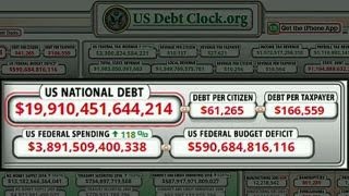 $590 billion added to national debt in fiscal year of 2016