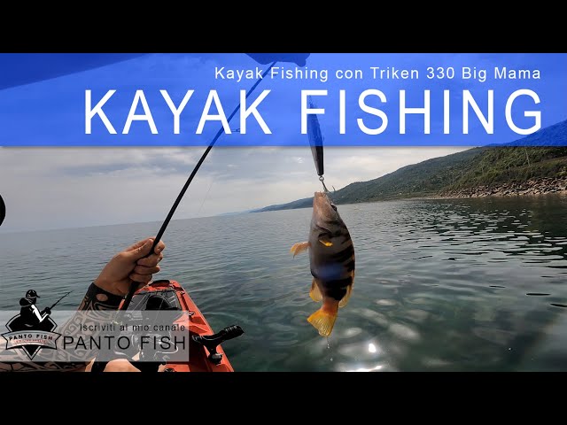 Kayak fishing con Triken 330 - Stabilità, relax e....sciarrani!