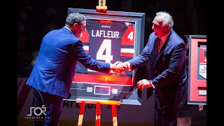 (TVA Sports) Cérémonie du retrait de chandail de Guy Lafleur  - 28-10-21