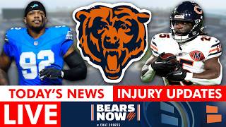 Chicago Bears News Marcus Davenport Signs Kyle Monangai Other Injury Updates MORE