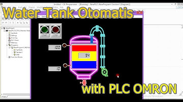 Water Tank Otomatis menggunakan PLC Cx Programmer