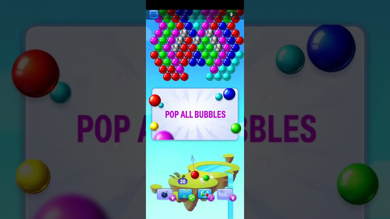 bubble pop game earn money