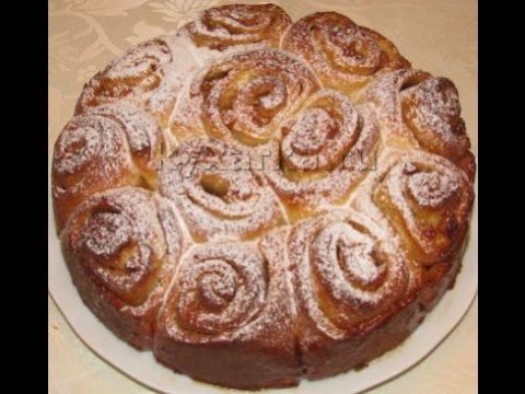 Видео рецепт Дрожжевой пирог 