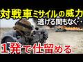 1発で戦車が吹っ飛ぶ！対戦車ミサイルの威力とロシアが開発した新型装甲！