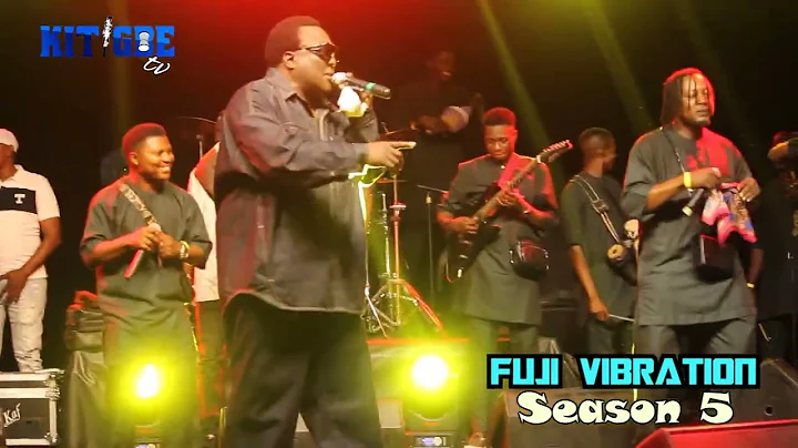 SEE HOW KING SAHEED OSUPA OBA ORIN USE ACAPELLA TO ENTERTAIN FANS AT FUJI VIBRATION SEASON 5