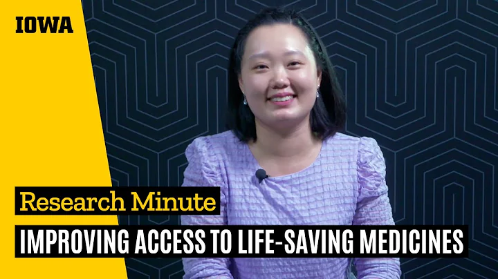 Research minute: Tze Ning Hiew on improving access to life-saving medicines
