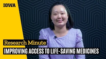 Research minute: Tze Ning Hiew on improving access to life-saving medicines