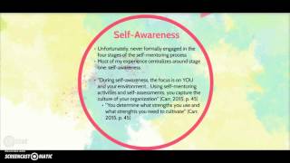 Self-Mentoring Reflection