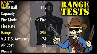 🎄 Fallout 76 - How Range Works. The Most Important Damage Modifier.