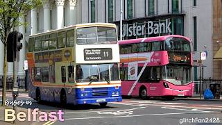 Buses in Belfast, Northern Ireland 2026