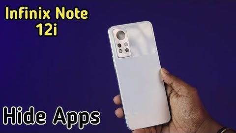 How To Hide Apps In Infinix Note 12i, Infinix Note 12i Hide Apps Setting , Infinix Note 12i