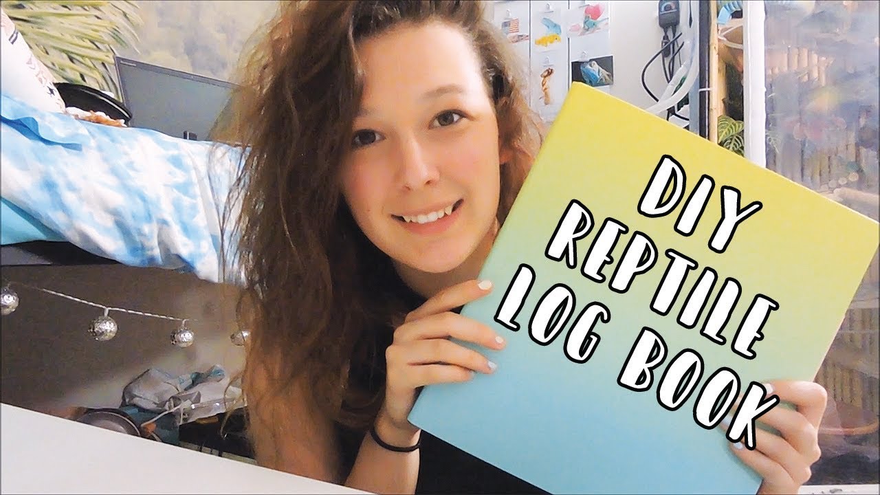 DIY Reptile Log Book! YouTube