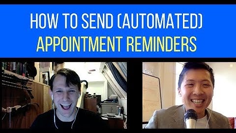 How to Send (Automated) Appointment Reminders Through Facebook Messenger Chat Bot