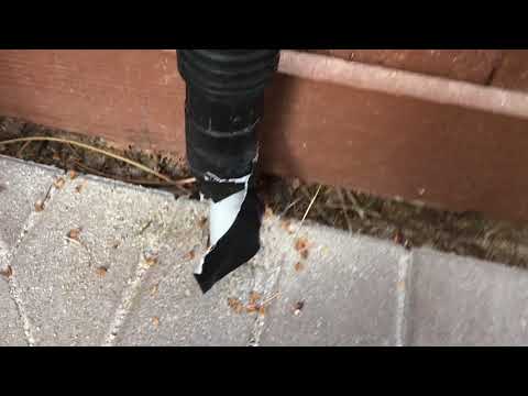 Quickly Wire Conduit Using Shop Vac