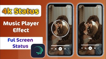 4k Full Screen || Photo Slide Music Effect Video Tutorial || Alight motion editing 🤘