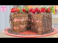 BOLO DE CHOCOLATE COM MORANGOS 🍓🍓 | BOLOS MARIA DA PAZ  | RECEITAS DA CRIS