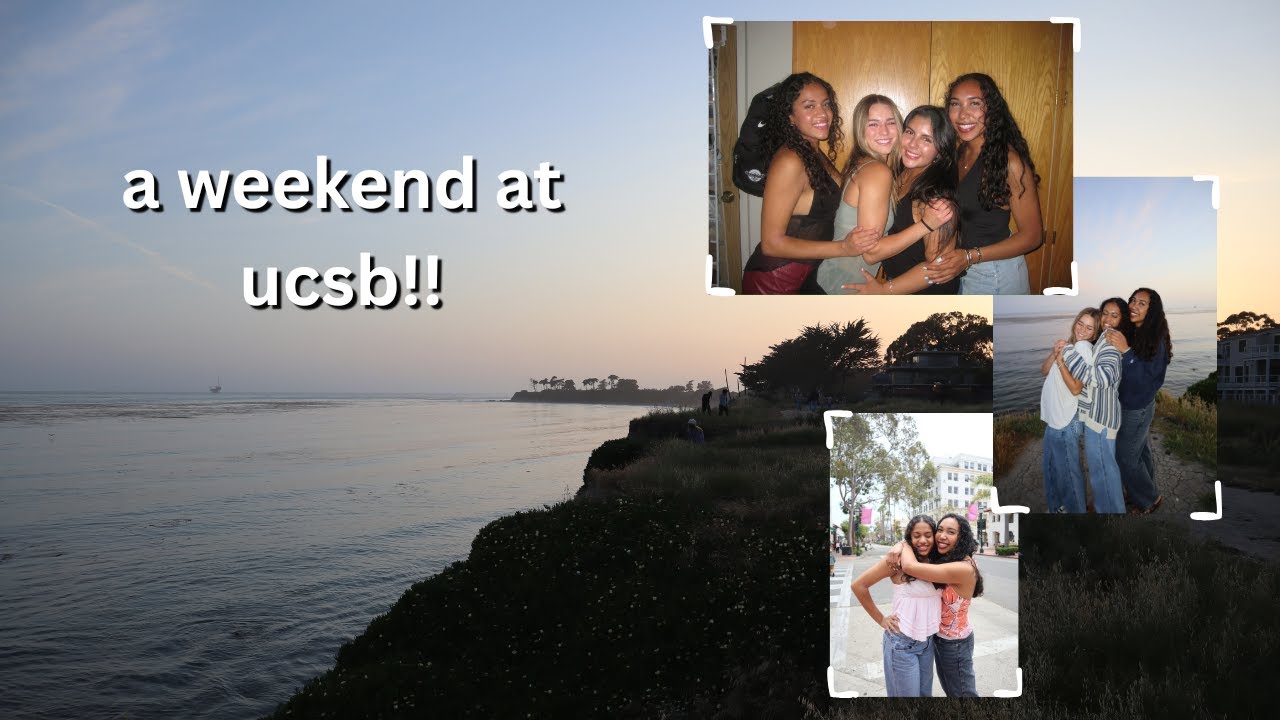 weekend trip to ucsb!!