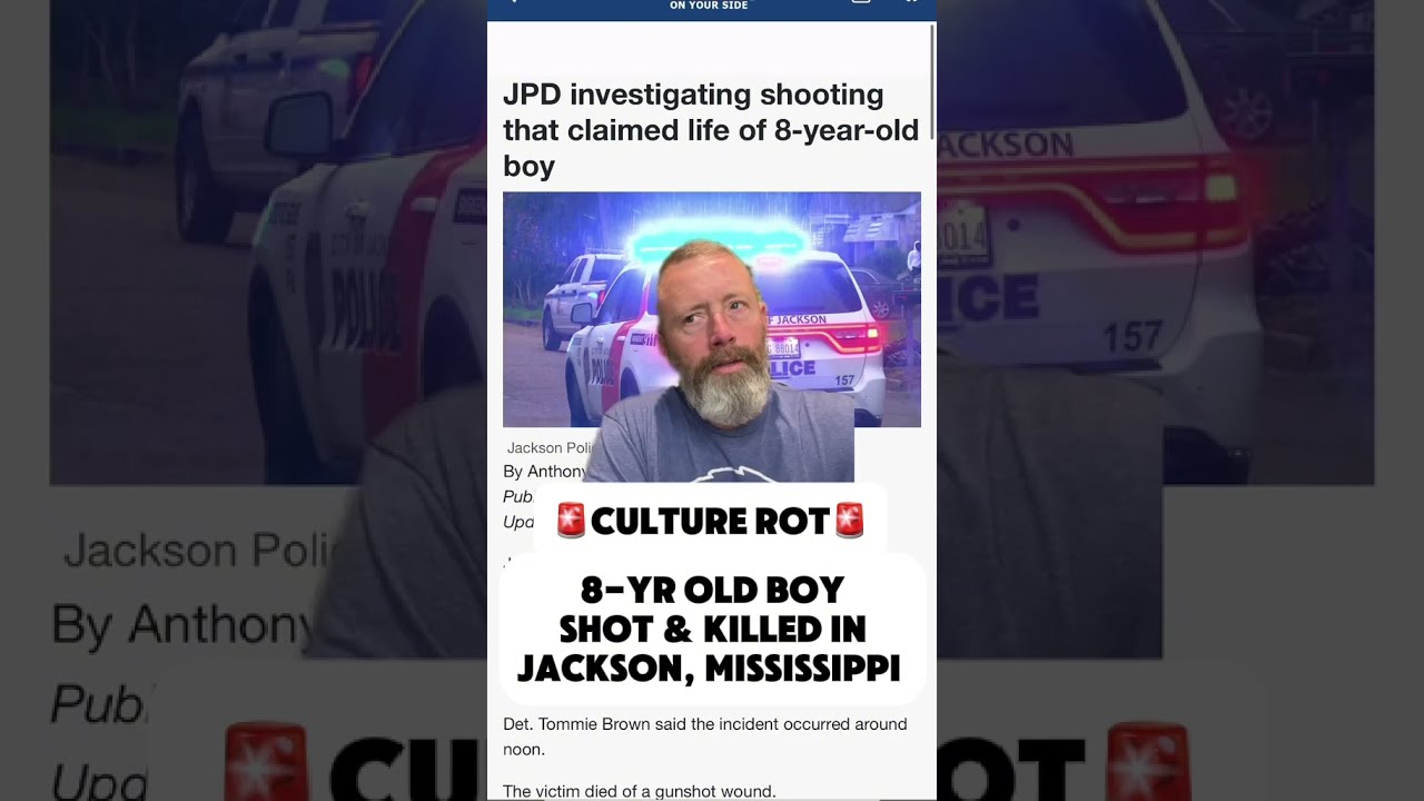 BREAKING 8 YR OLD BOY SHOT KILLED IN JACKSON MISSISSIPPI 08 03 25 
