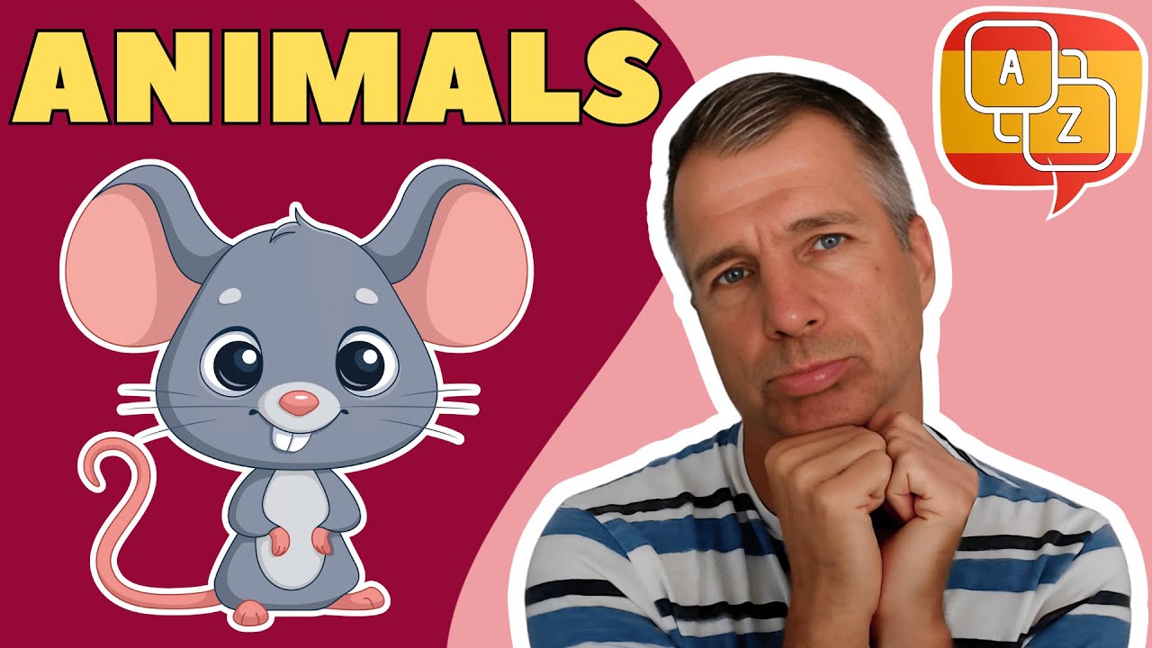 🐾 Learn Animals in Spanish! | Spanish Vocabulary for Beginners 🇪🇸