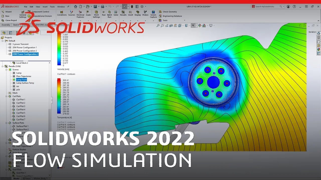 SOLIDWORKS 2022 - Flow Simulation - YouTube