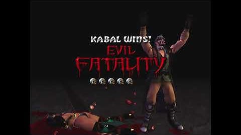 Mortal Kombat: Armageddon arcade ladder Kabal max cpu difficulty