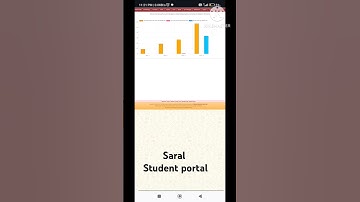 SARAL STUDENT PORTAL #saralstudentportal #bars #menupnotshowing #सरल #संच