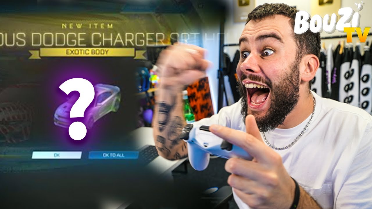CETTE NOUVELLE VOITURE ME FAIT TOUT GAGNER EN 1V1 ROCKET LEAGUE !