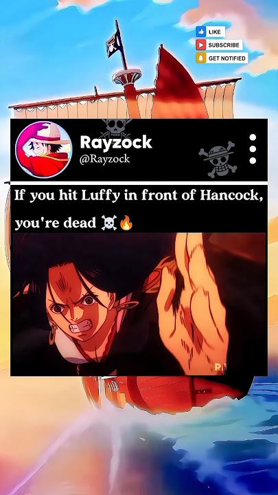 #luffy #hancock #onepiece