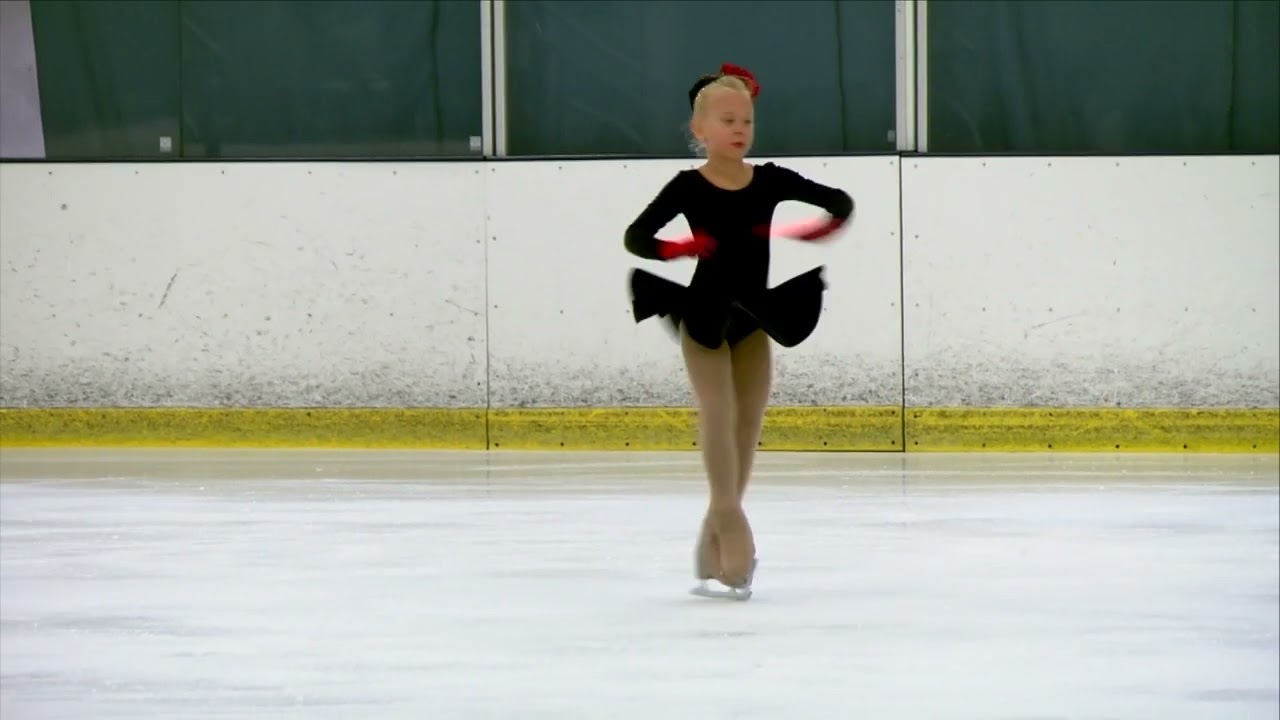 Tatiana St Germaine, 6-Year-Old Figure Skater, "Carmen" G Bizet, Aspire 4