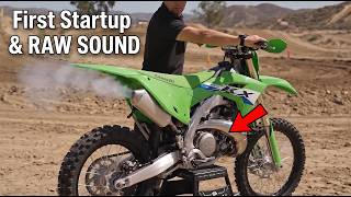 The Wait Is Over! 2027 Kawasaki KX327X First Startup & RAW SOUND