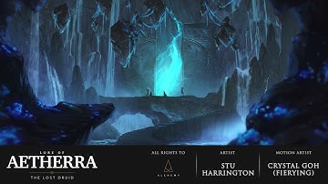 Lore of Aetherra: The Lost Druid Motion Graphics