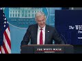 Dr. Oz holds press briefing at White House