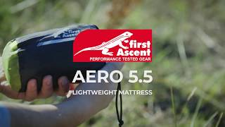 First Ascent Aero 5.5 Lightweight Hiking Mattress