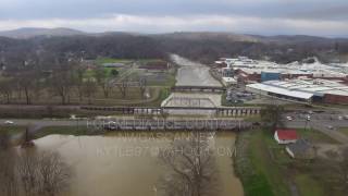 Chattooga River in Trion Georgia via Drone