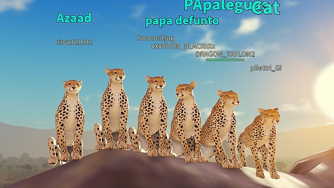 Nem ELEFANTE! foi Páreo para nosso GUEPARDO! Savannah Life ROBLOX