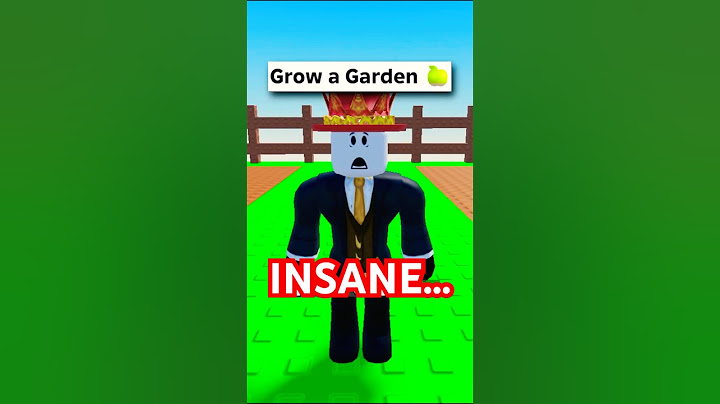 Grow a Garden Just SHOCKED EVERYONE... (Roblox)