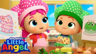 Baking Competition🧁🎂 | Little Angel And Friends Kid Songs by Little Angel & Friends - Kids Songs with Subtitles 36,385 views 3 weeks ago 3 minutes, 17 seconds