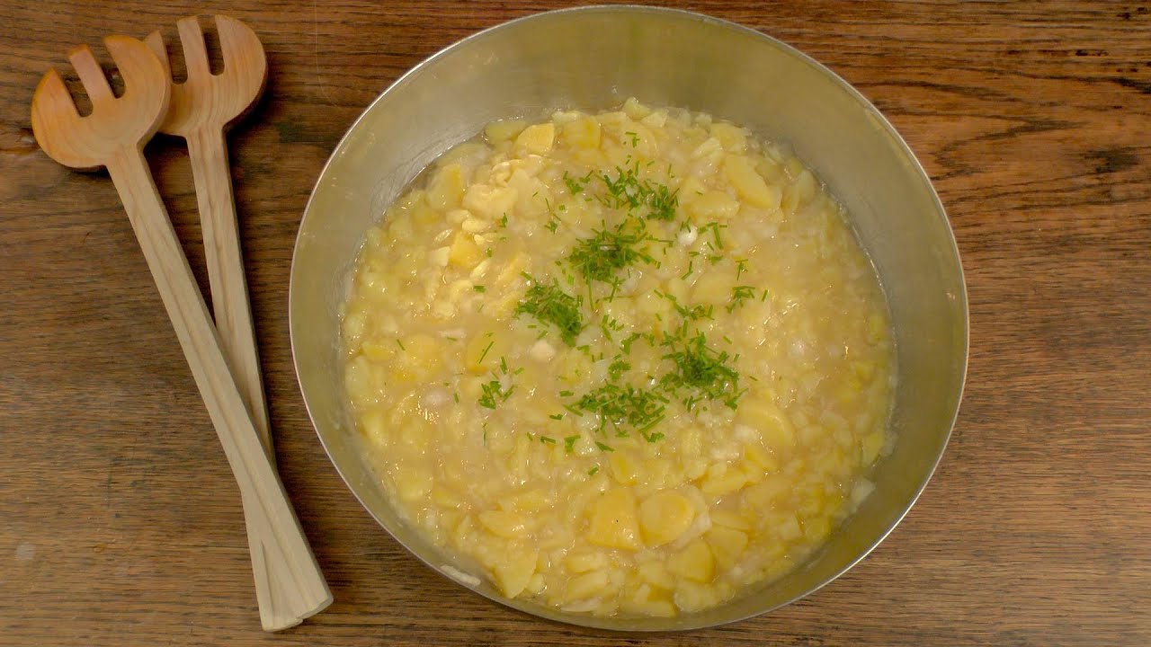 Schwäbischer Kartoffelsalat -einfach und lecker ...